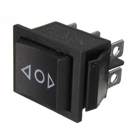 12 Volt 6 Pin Dpdt Power Window Momentary Rocker Switch Ac 250v 10a