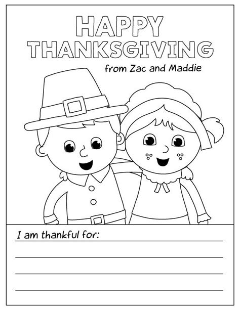 Free Printable Thanksgiving Dibujo Para Imprimir Thanksgiving