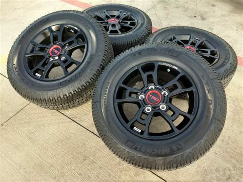 18 Toyota Tundra Trd Pro Bbs Forged 2021 Oem Wheels And Michelin Ltx