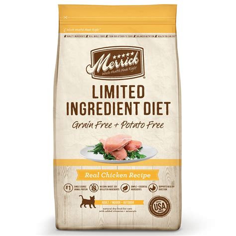 The nutritional content of dehydrated. Merrick Limited Ingredient Diet Grain Free Chicken Dry Cat ...