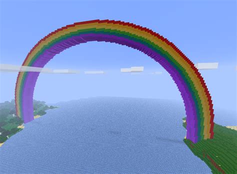 Rainbows In Minecraft Discussion Minecraft Java Edition