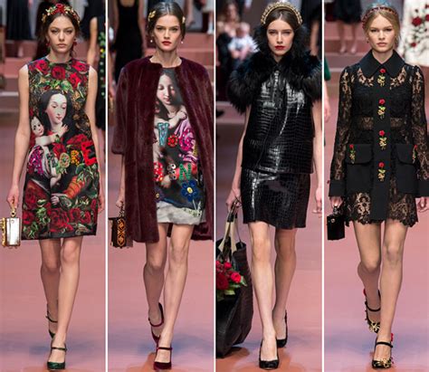 Dolce And Gabbana Fallwinter 2015 2016 Collection Milan Fashion Week