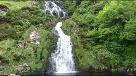 Assaranca Waterfall Ardara County Donegal Ireland Youtube