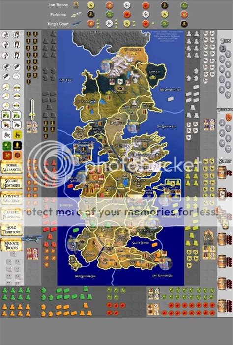 29 Game Of Thrones Board Game Map Maps Database Source