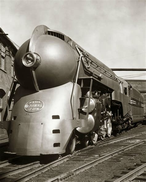 1930s New York Central Locomotive Streamliner Photo Art Deco Era Etsy