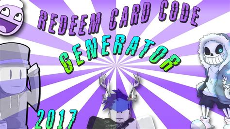 The only thing you have to do is to choose your gift card value and wait for the generator to find redeem your gift card with your mobile, tablet or desktop. ROBLOX Redeem Card Codes *2018* WORKING - YouTube