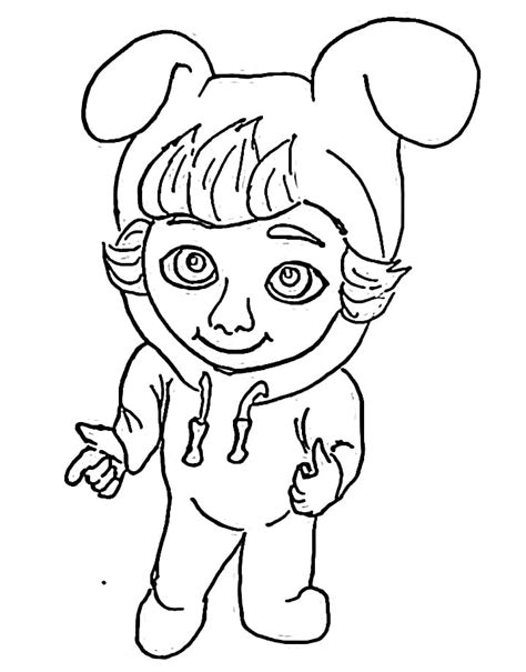 Philip The Mouse From Dave And Ava Coloring Page Free Printable