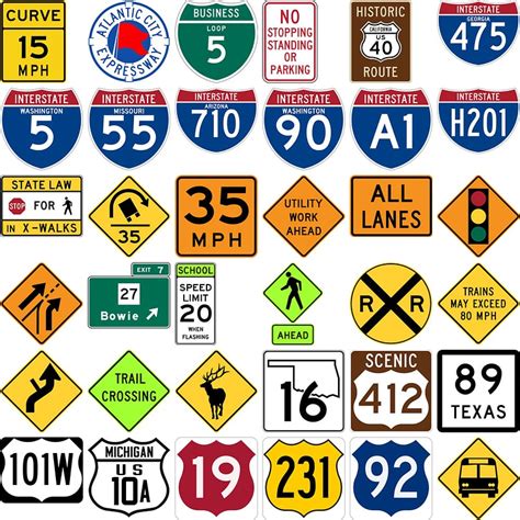 Traffic Signs In America