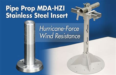 Rooftop Pipe Support And High Wind Resistance Pipe Prop
