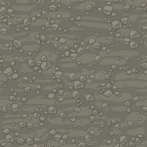 Seamless Texture Ground With Small Stones For Concept Design Cute