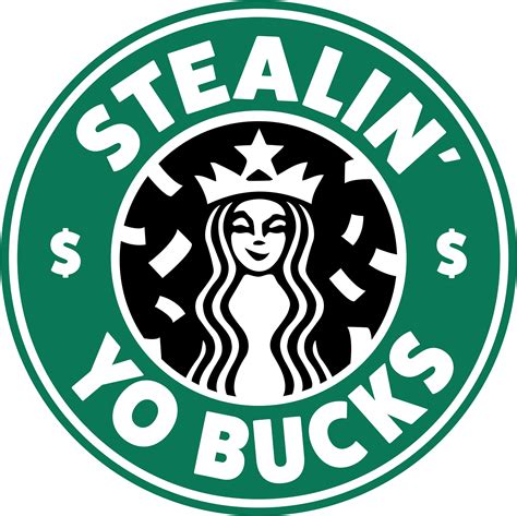 Starbucks Logo Parody Png Download Starbucks Original Size Png