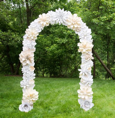 Paper Flower Arches And Frames Lily Of The Valley