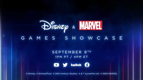 D23 Disney And Marvel Games Showcase Live Stream