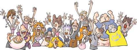 Cartoon Party People Stock Illustration Download Image Now Istock
