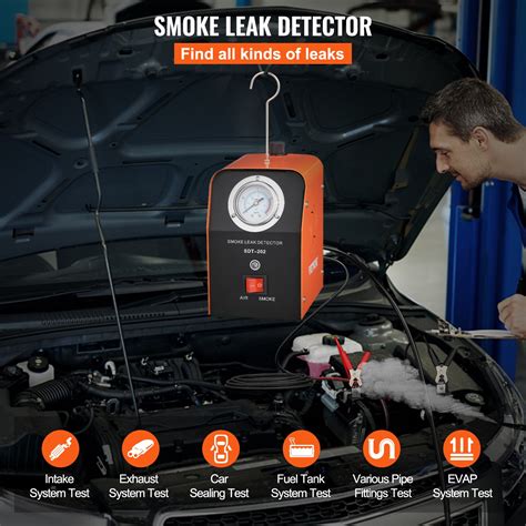 Vevor Automotive Smoke Leak Detector Smoke Machine Tester Evap Fuel