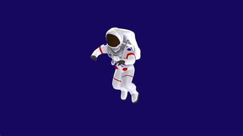Astronaut Floating In Space Download Free 3d Model By Nitwitfriends
