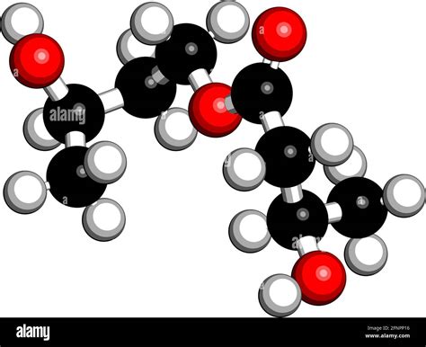 Ketone Ester Molecule Present In Drinks To Induce Ketosis 3d
