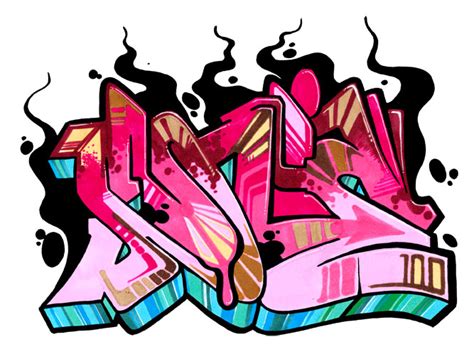 Graffiti Pics And Fonts Colorful Wildstyle Graffiti Collection With 3d