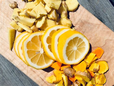 Elixir With Lemon Ginger Turmeric The Coast Ridge Bay Area