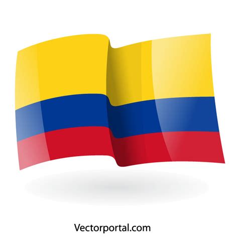 Bandera De Colombia Royalty Free Stock Svg Vector And Clip Art