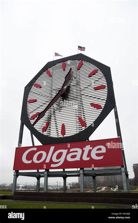 The Colgate Clock Jersey City Promoted As The Largest Clock In The