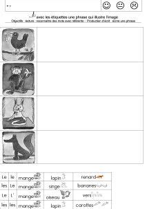 Voici des fiches d'identité des animaux du livre à remplir avec les enfants. La maternelle d'Isabelle | Bon appétit monsieur lapin ...