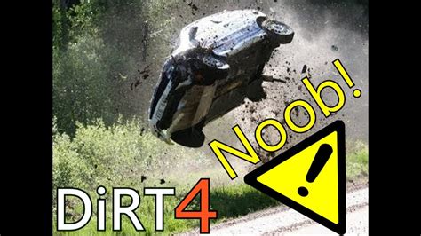 Noob Tries Dirt 4 On Pc Youtube