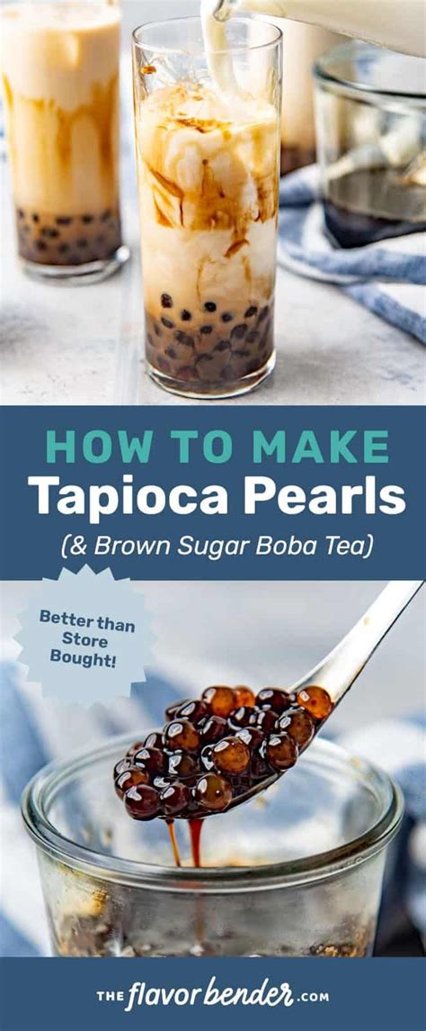 Learn How To Make Homemade Boba Pearls Tapioca Pearls Easy Recipe