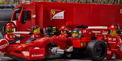 Watch A Time Lapse Build Of The New Lego Ferrari F1 Kit