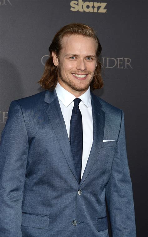 New Sam Heughan Interview With Glamour Outlander Online