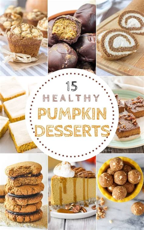 15 Healthy Pumpkin Desserts Natalies Health