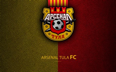Download Wallpapers Arsenal Tula Fc 4k Logo Russian Football Club