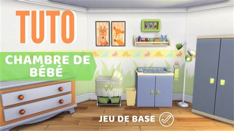Tuto Chambre De Bébé 👶🏼 Jeu De Base Les Sims 4 Youtube