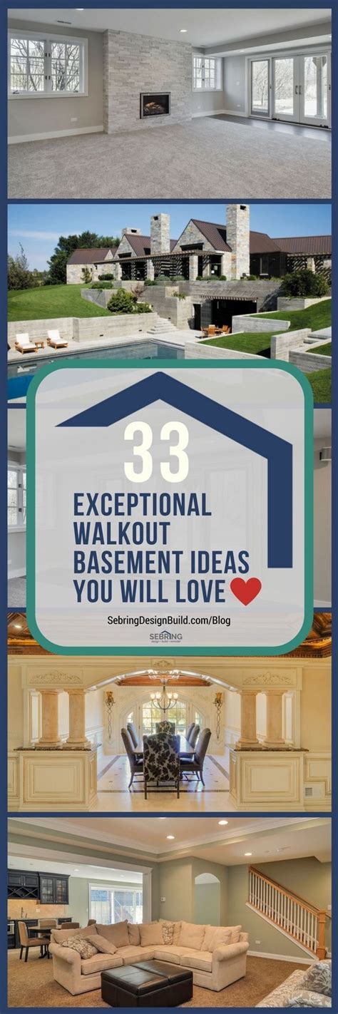 29 Exceptional Walkout Basement Ideas You Will Love Basement