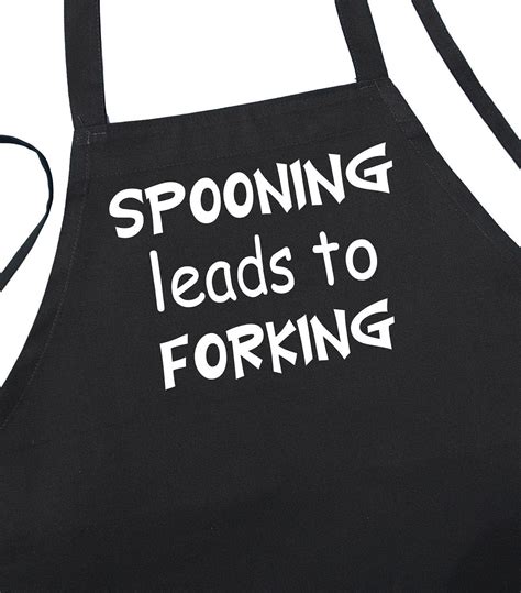 sexy aprons spooning leads to forking cute kitchen apron black adult aprons with extra long ties