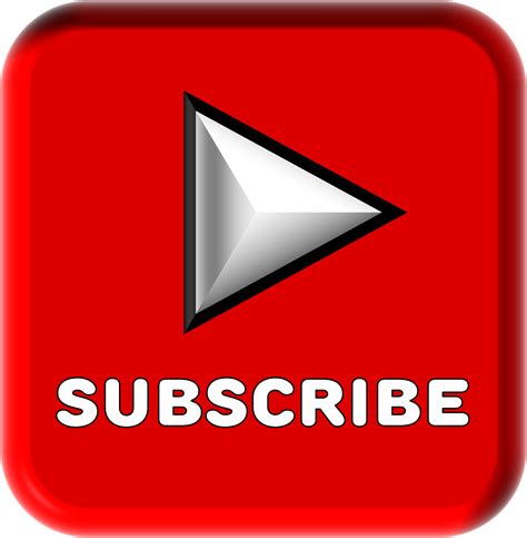 Subscribe Button Youtube Free Image On Pixabay