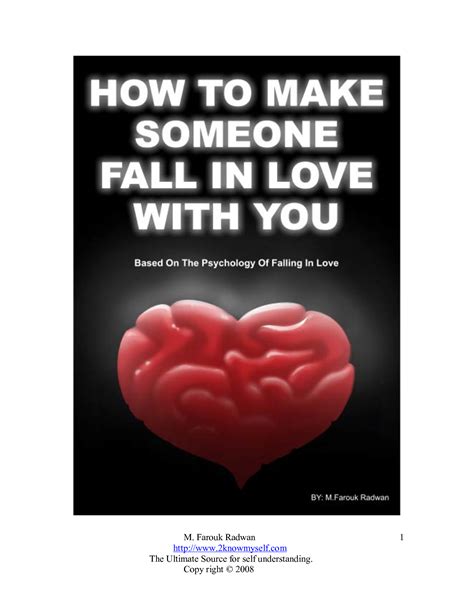 How To Make Someone Fall In Love With You Ebook Can Guide