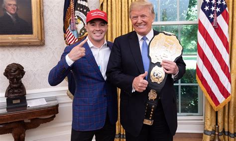 Ufcs Colby Covington Details Donald Trump Meeting At White House