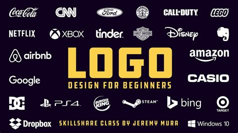 Logo Design For Beginners Skillshare Youtube