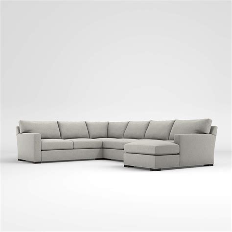 Axis 4 Piece Sectional Sofa Reviews Crate And Barrel Canada