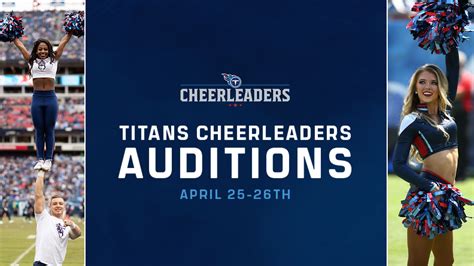 Cheerleader Auditions Tennessee Titans