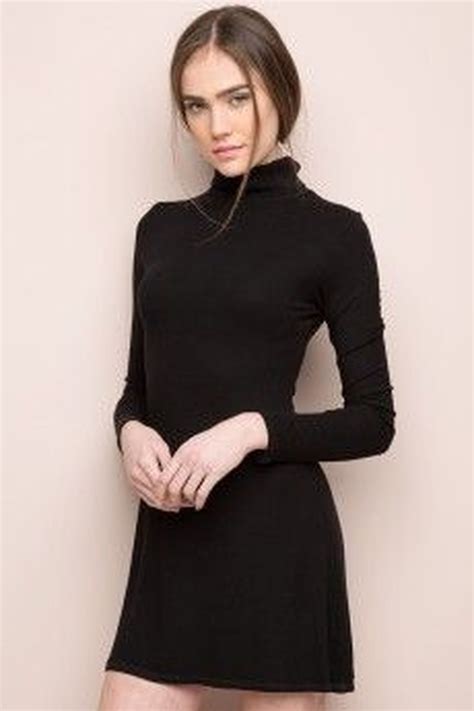 46 popular black turtleneck outfits ideas for daily activities in fall and winter turtle neck