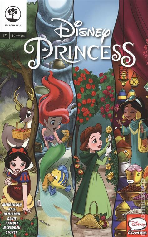 Disney Princess 2016 Joe Books Comic Books