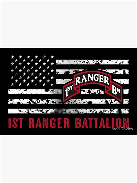 1st Ranger Battalion Sticker For Sale By Militarycanda Redbubble