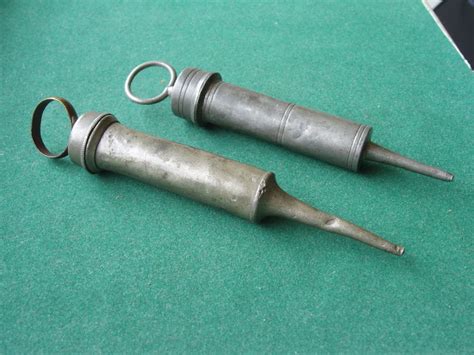 Two Antique Syringes Early 19th Century Catawiki