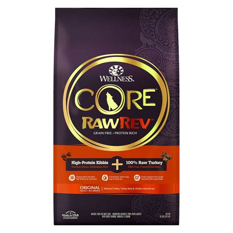 Wellness Core Rawrev Original 100 Raw Turkey Freeze Dried Dry Dog