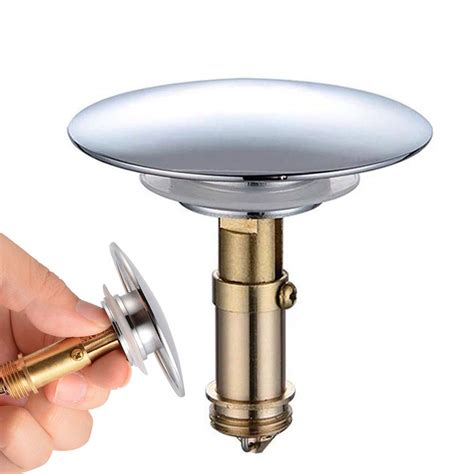 Buy Betoy Bathroom Sink Drain Plug Stopper 66mm Push Pop Up Click