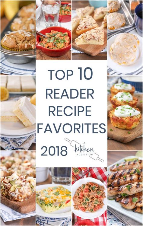 Top Ten Reader Recipe Favorites 2018