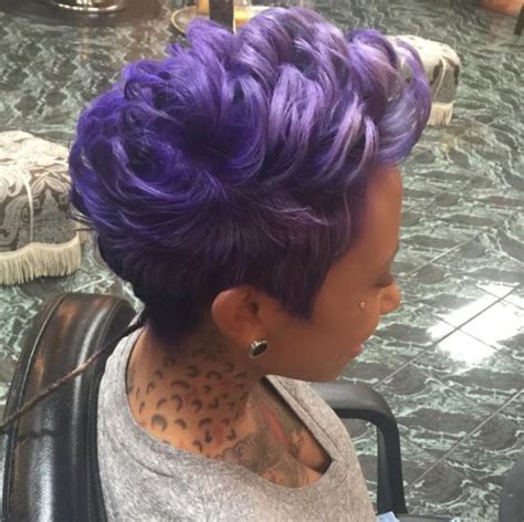 Purple Reign Styled By Salonchristol Https Blackhairinformation Com Hairstyle Gallery