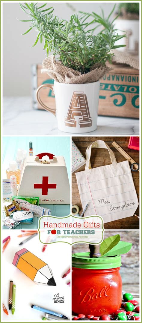 Gift ideas for teachers handmade. Handmade Gifts for Teachers | The 36th AVENUE